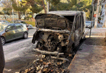 Καισαριανή: Στόχος εμπρηστών εταιρία διανομών – Κάηκαν φορτηγά και ΙΧ