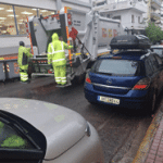 Κακοκαιρία «Byron»: Επιπτώσεις στη αποκομιδή των απορριμμάτων στους δήμους της Αττικής και στο Βύρωνα