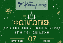 ΤΗΝ ΚΥΡΙΑΚΗ Η ΦΩΤΑΓΩΓΗΣΗ ΤΟΥ ΧΡΙΣΤΟΥΓΕΝΝΙΑΤΙΚΟΥ ΔΕΝΤΡΟΥ ΣΤΗΝ ΚΑΙΣΑΡΙΑΝΗ