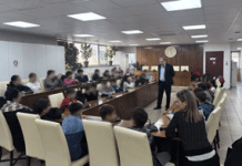 Επίσκεψη μαθητών του 8ου Δημοτικού Σχολείου Βύρωνα στο Δημαρχείο