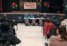 Βίντεο από τη συζήτηση της ΑΝΤΑΡΣΥΑ για τον πόλεμο στο δημαρχείο Καισαριανής